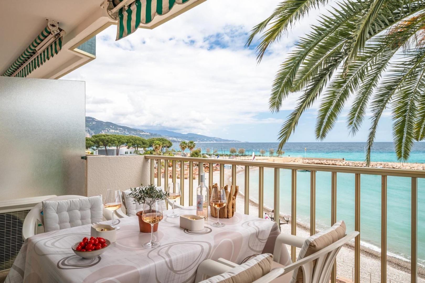 Le Coq Ligures - Air Conditioning - Seafront - Wifi Roquebrune-Cap-Martin Eksteriør bilde